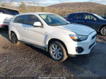 2013 Mitsubishi Outlander Sport Es White vin: 4A4AP3AU8DE020680