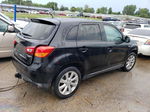 2014 Mitsubishi Outlander Sport Es Черный vin: 4A4AP3AU8EE025816