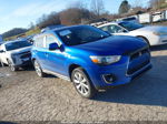 2015 Mitsubishi Outlander Sport Es Blue vin: 4A4AP3AU8FE003994