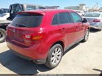 2015 Mitsubishi Outlander Sport Es Темно-бордовый vin: 4A4AP3AU8FE004126