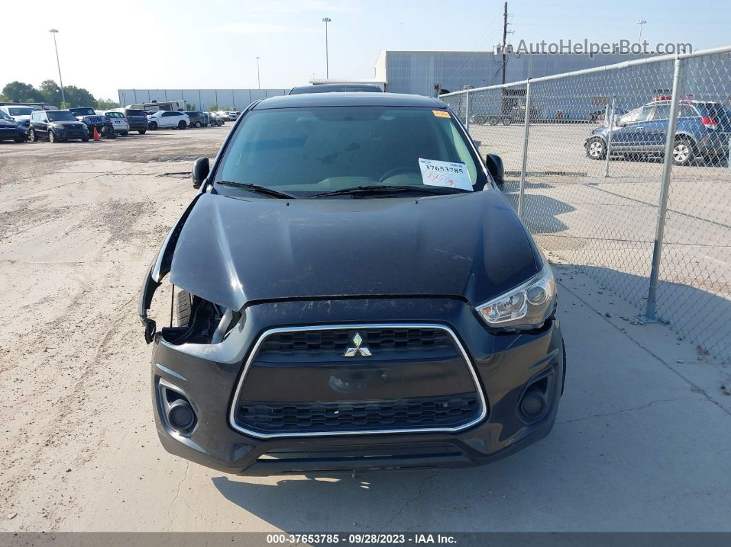 2015 Mitsubishi Outlander Sport Es Black vin: 4A4AP3AU8FE048157