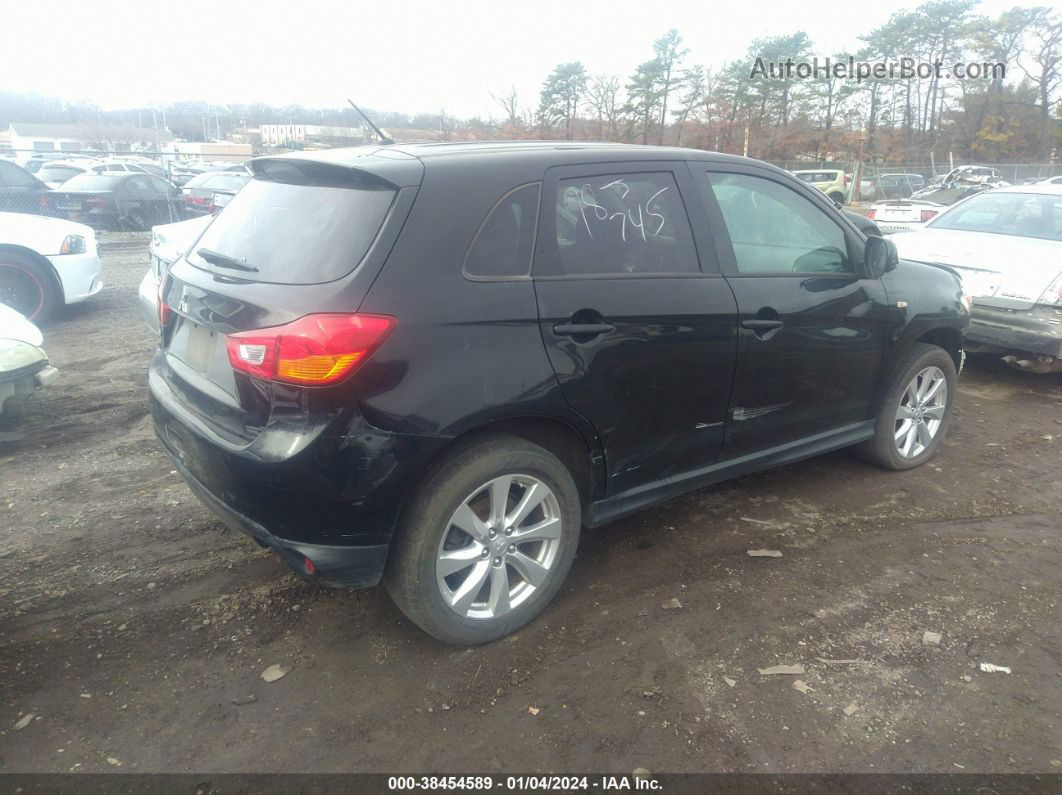 2015 Mitsubishi Outlander Sport Es Black vin: 4A4AP3AU8FE049132