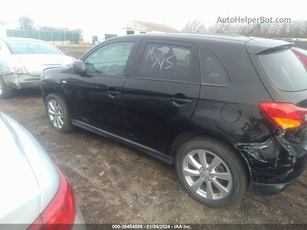 2015 Mitsubishi Outlander Sport Es Black vin: 4A4AP3AU8FE049132