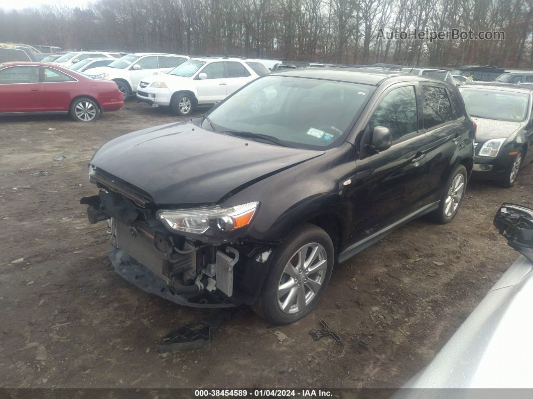 2015 Mitsubishi Outlander Sport Es Black vin: 4A4AP3AU8FE049132