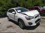 2015 Mitsubishi Outlander Sport Es White vin: 4A4AP3AU8FE055917