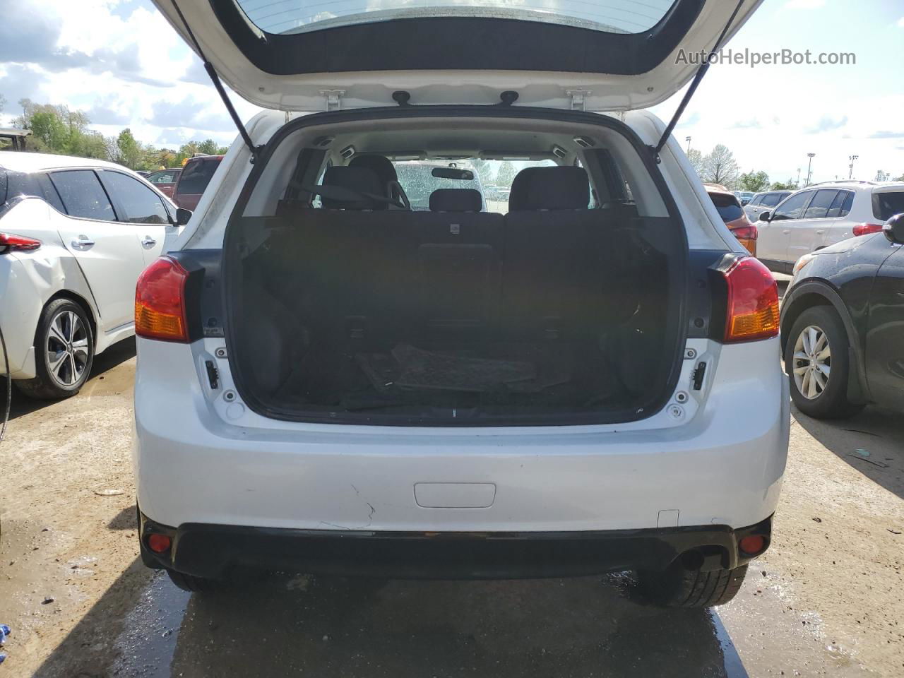 2013 Mitsubishi Outlander Sport Es Белый vin: 4A4AP3AU9DE010417