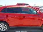 2013 Mitsubishi Outlander Sport Es Red vin: 4A4AP3AU9DE013043