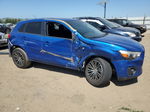 2015 Mitsubishi Outlander Sport Es Blue vin: 4A4AP3AU9FE001347