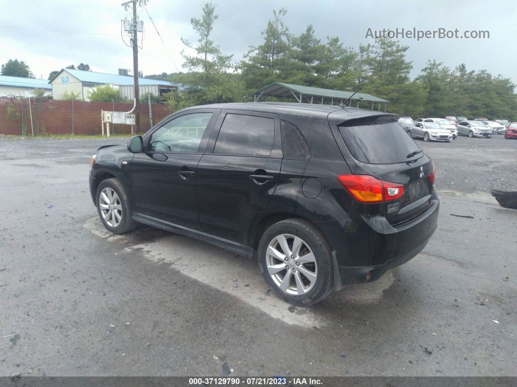 2015 Mitsubishi Outlander Sport Es Black vin: 4A4AP3AU9FE041847