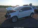 2013 Mitsubishi Outlander Sport Es White vin: 4A4AP3AUXDE006604