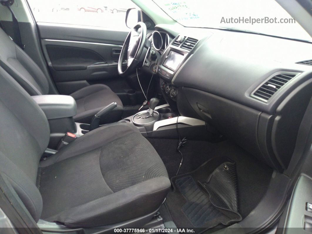 2013 Mitsubishi Outlander Sport Es Серебряный vin: 4A4AP3AUXDE007946