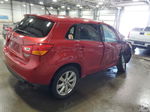 2013 Mitsubishi Outlander Sport Es Красный vin: 4A4AP3AUXDE009163