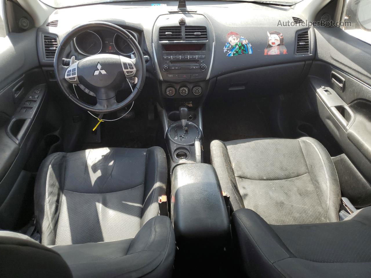 2013 Mitsubishi Outlander Sport Es Серебряный vin: 4A4AP3AUXDE013150