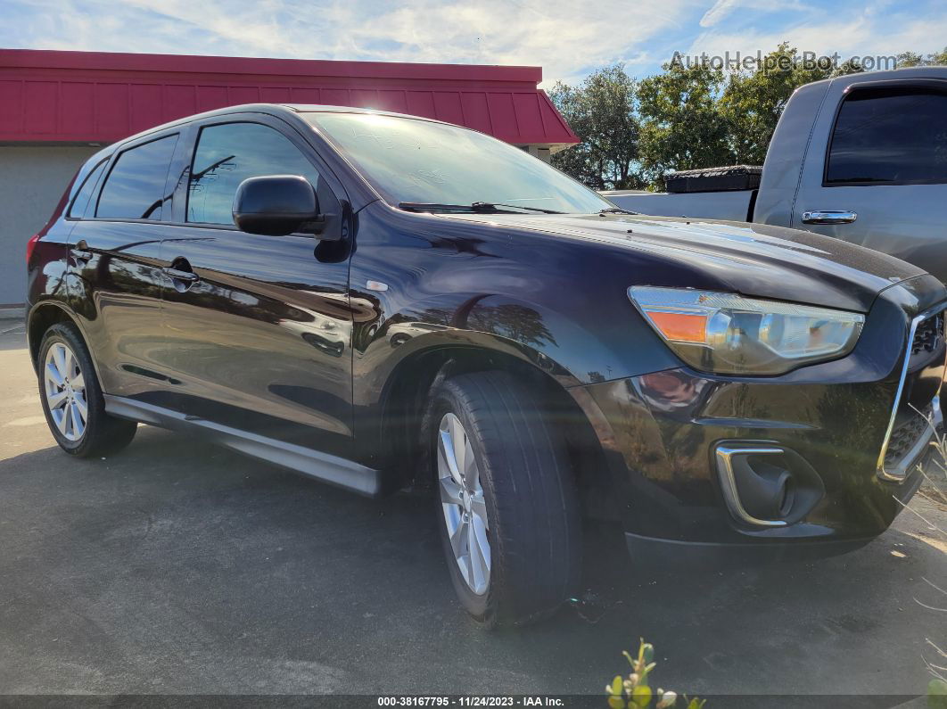 2013 Mitsubishi Outlander Sport   Black vin: 4A4AP3AUXDE015853