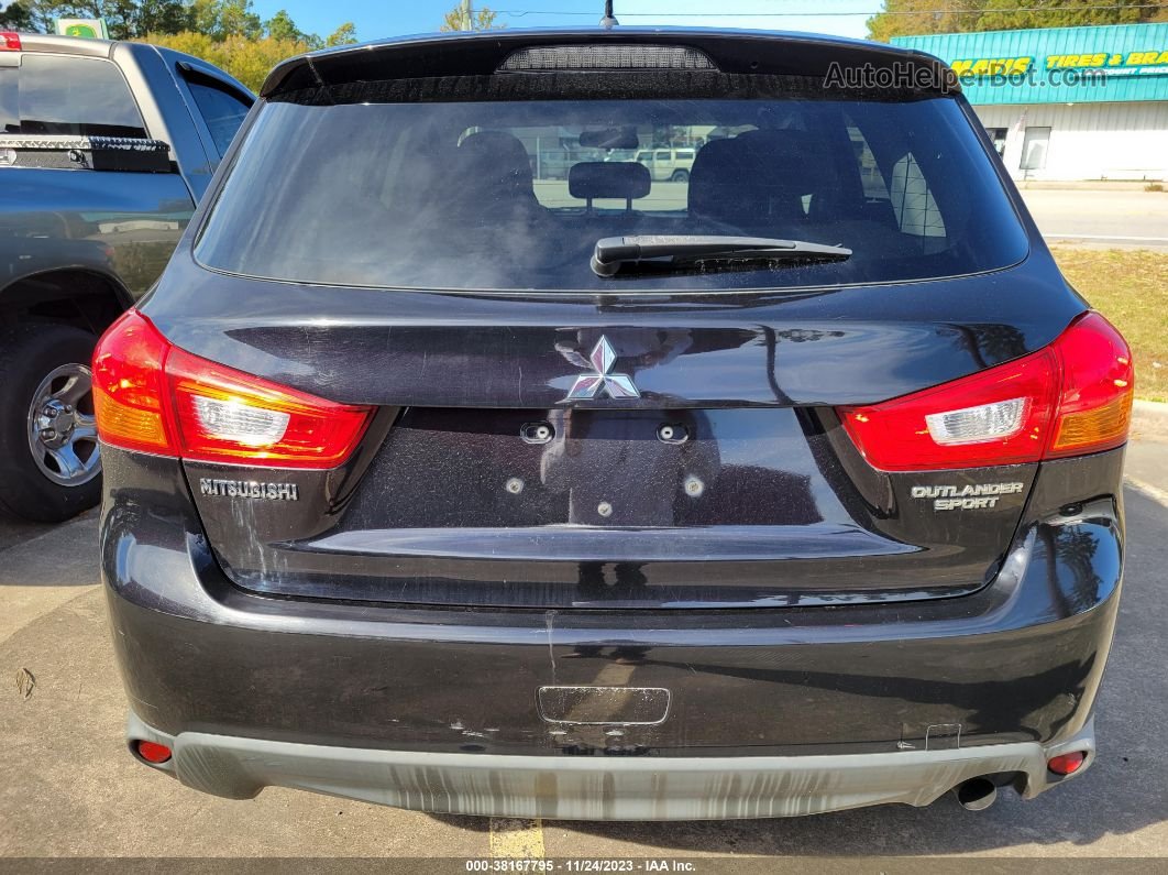 2013 Mitsubishi Outlander Sport   Black vin: 4A4AP3AUXDE015853