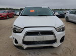 2014 Mitsubishi Outlander Sport Es White vin: 4A4AP3AUXEE016647