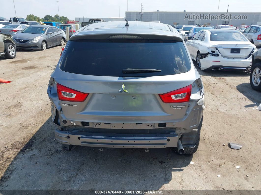 2015 Mitsubishi Outlander Sport Es Серый vin: 4A4AP3AUXFE003513