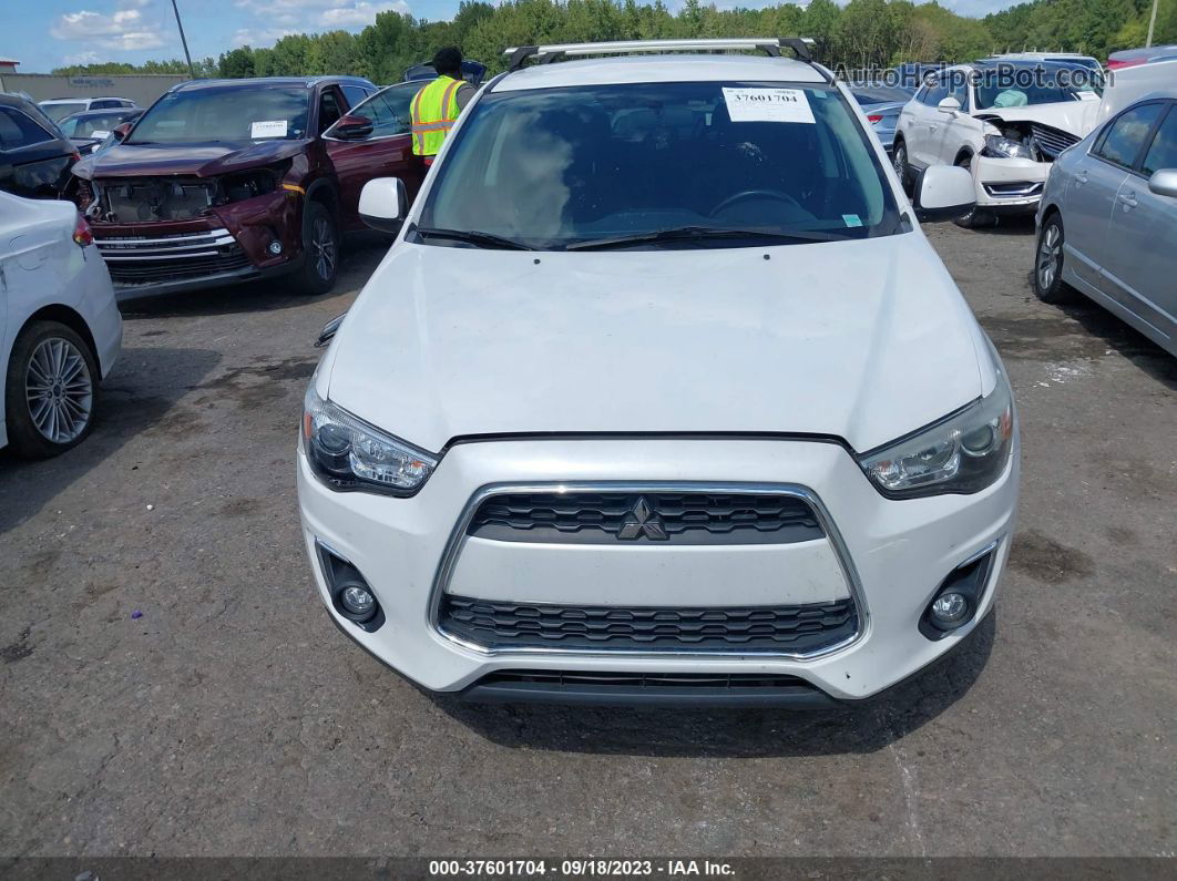 2015 Mitsubishi Outlander Sport Es Белый vin: 4A4AP3AUXFE021462