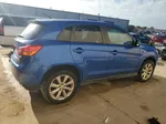 2015 Mitsubishi Outlander Sport Es Blue vin: 4A4AP3AUXFE022367