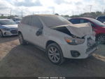 2015 Mitsubishi Outlander Sport Es White vin: 4A4AP3AUXFE033515