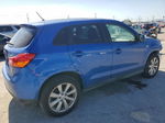 2015 Mitsubishi Outlander Sport Es Blue vin: 4A4AP3AW0FE030673