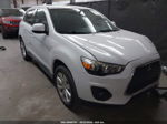 2015 Mitsubishi Outlander Sport Es White vin: 4A4AP3AW0FE030933