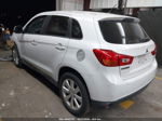 2015 Mitsubishi Outlander Sport Es White vin: 4A4AP3AW0FE030933