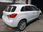 2015 Mitsubishi Outlander Sport Es White vin: 4A4AP3AW0FE030933