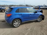 2015 Mitsubishi Outlander Sport Es Blue vin: 4A4AP3AW5FE033228