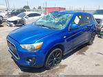 2015 Mitsubishi Outlander Sport 2.4 Es Синий vin: 4A4AP3AW6FE038194