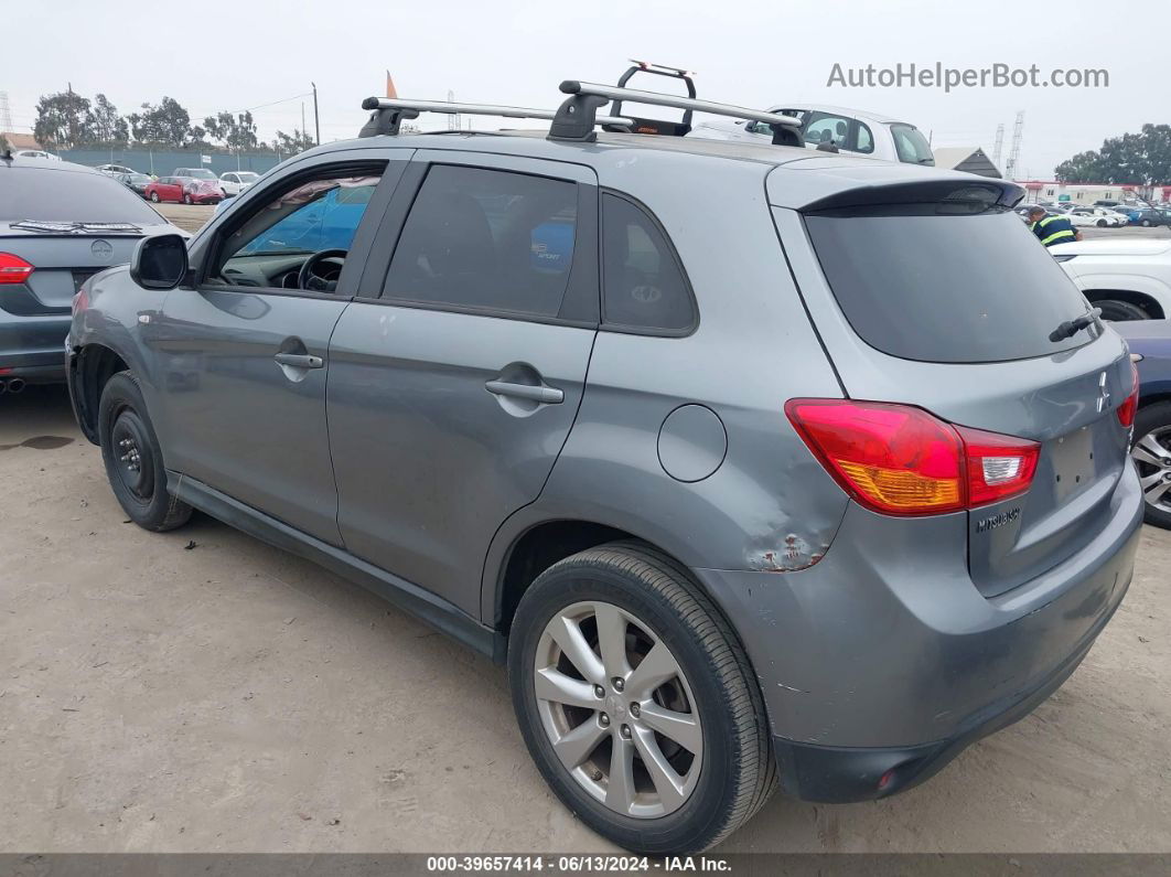 2015 Mitsubishi Outlander Sport Es Серый vin: 4A4AP3AW7FE056378