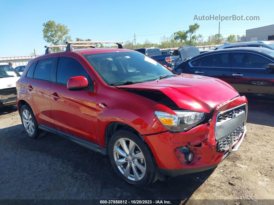 2015 Mitsubishi Outlander Sport 2.4 Es Burgundy vin: 4A4AP3AW8FE056499