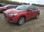 2015 Mitsubishi Outlander Sport Es Красный vin: 4A4AP3AWXFE059095