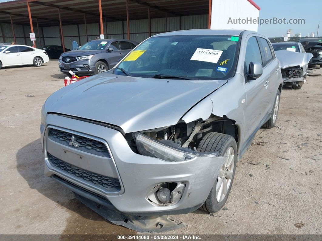 2013 Mitsubishi Outlander Sport Se Silver vin: 4A4AP4AU0DE004821