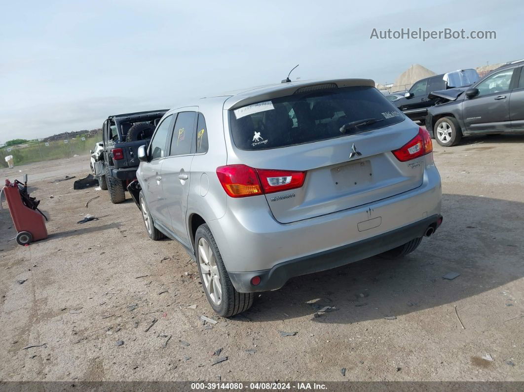 2013 Mitsubishi Outlander Sport Se Silver vin: 4A4AP4AU0DE004821