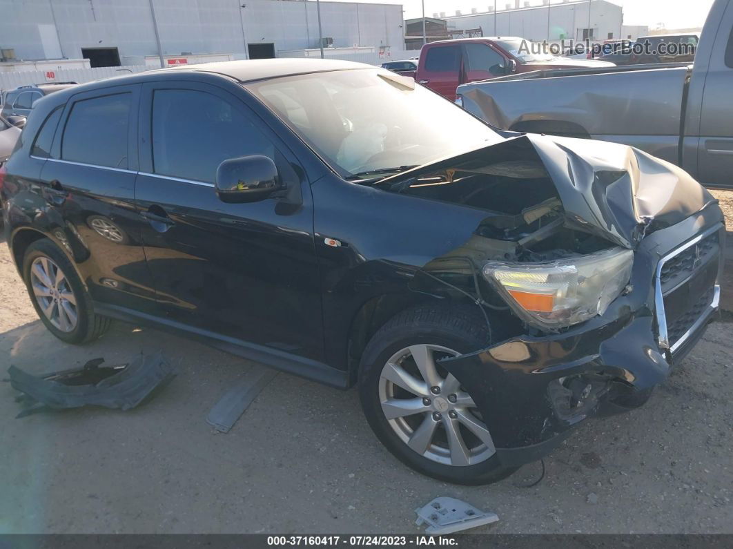 2013 Mitsubishi Outlander Sport Se Black vin: 4A4AP4AU0DE010506