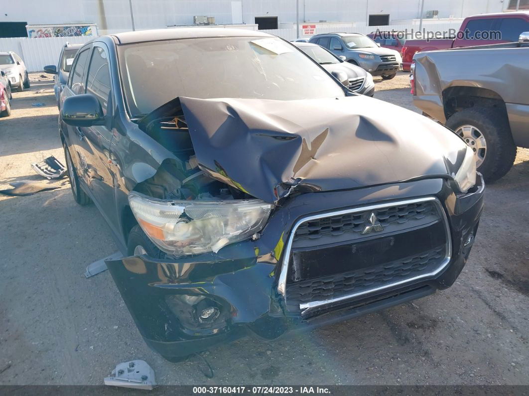 2013 Mitsubishi Outlander Sport Se Черный vin: 4A4AP4AU0DE010506