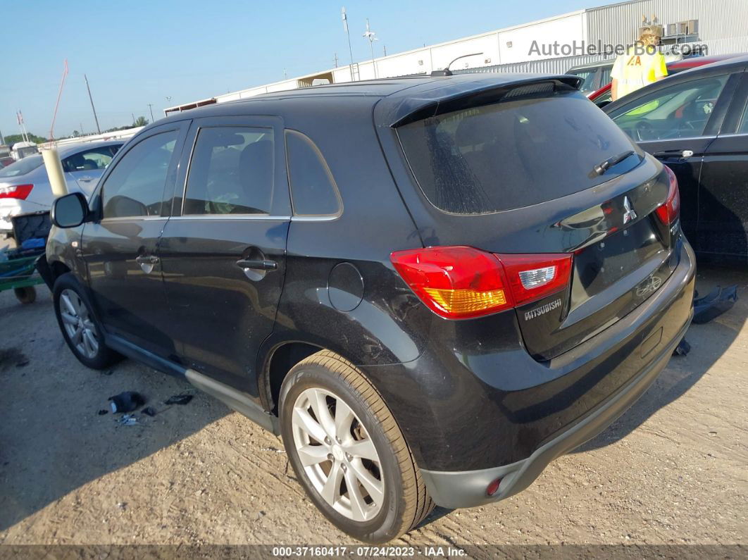 2013 Mitsubishi Outlander Sport Se Черный vin: 4A4AP4AU0DE010506