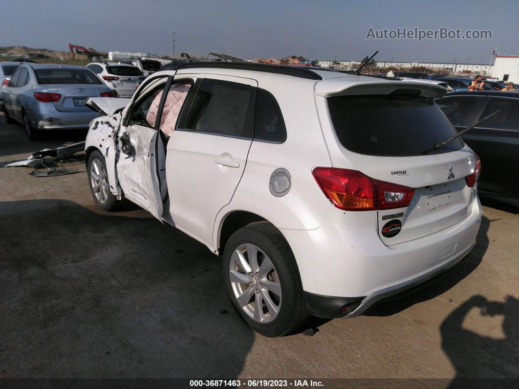 2013 Mitsubishi Outlander Sport Se Белый vin: 4A4AP4AU0DE023983