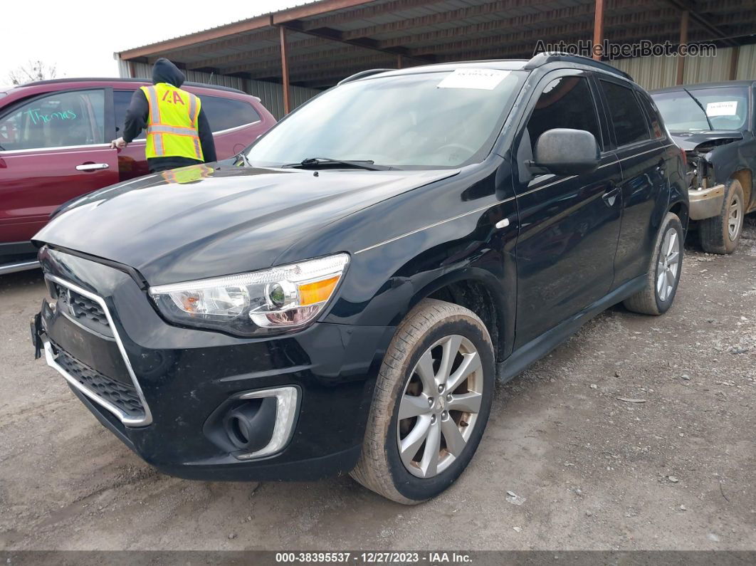 2015 Mitsubishi Outlander Sport Se Black vin: 4A4AP4AU0FE003753