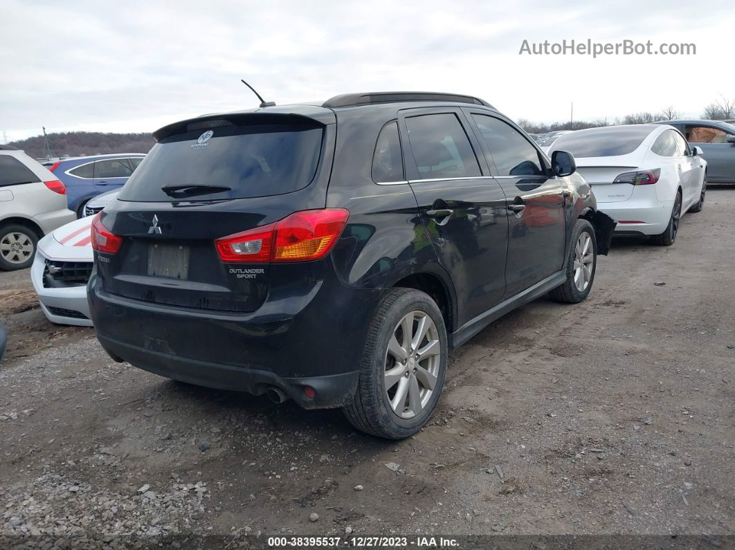 2015 Mitsubishi Outlander Sport Se Black vin: 4A4AP4AU0FE003753