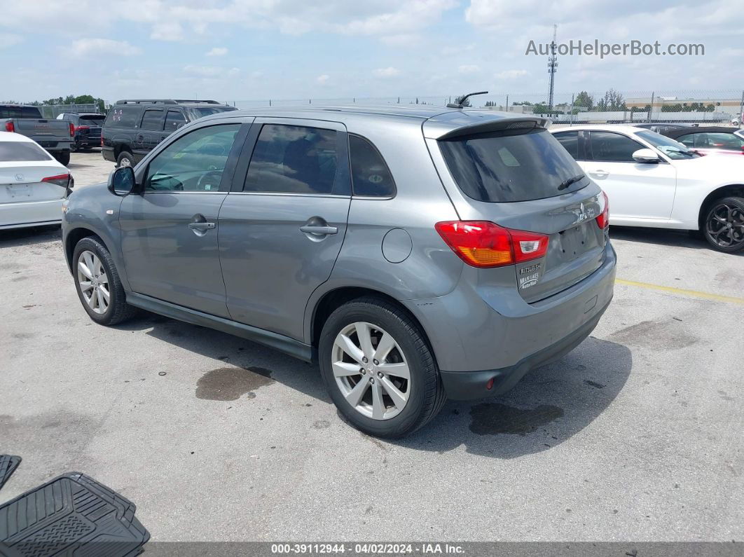 2015 Mitsubishi Outlander Sport Se Gray vin: 4A4AP4AU0FE050541