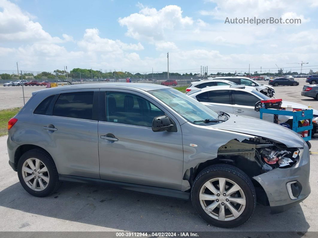 2015 Mitsubishi Outlander Sport Se Gray vin: 4A4AP4AU0FE050541