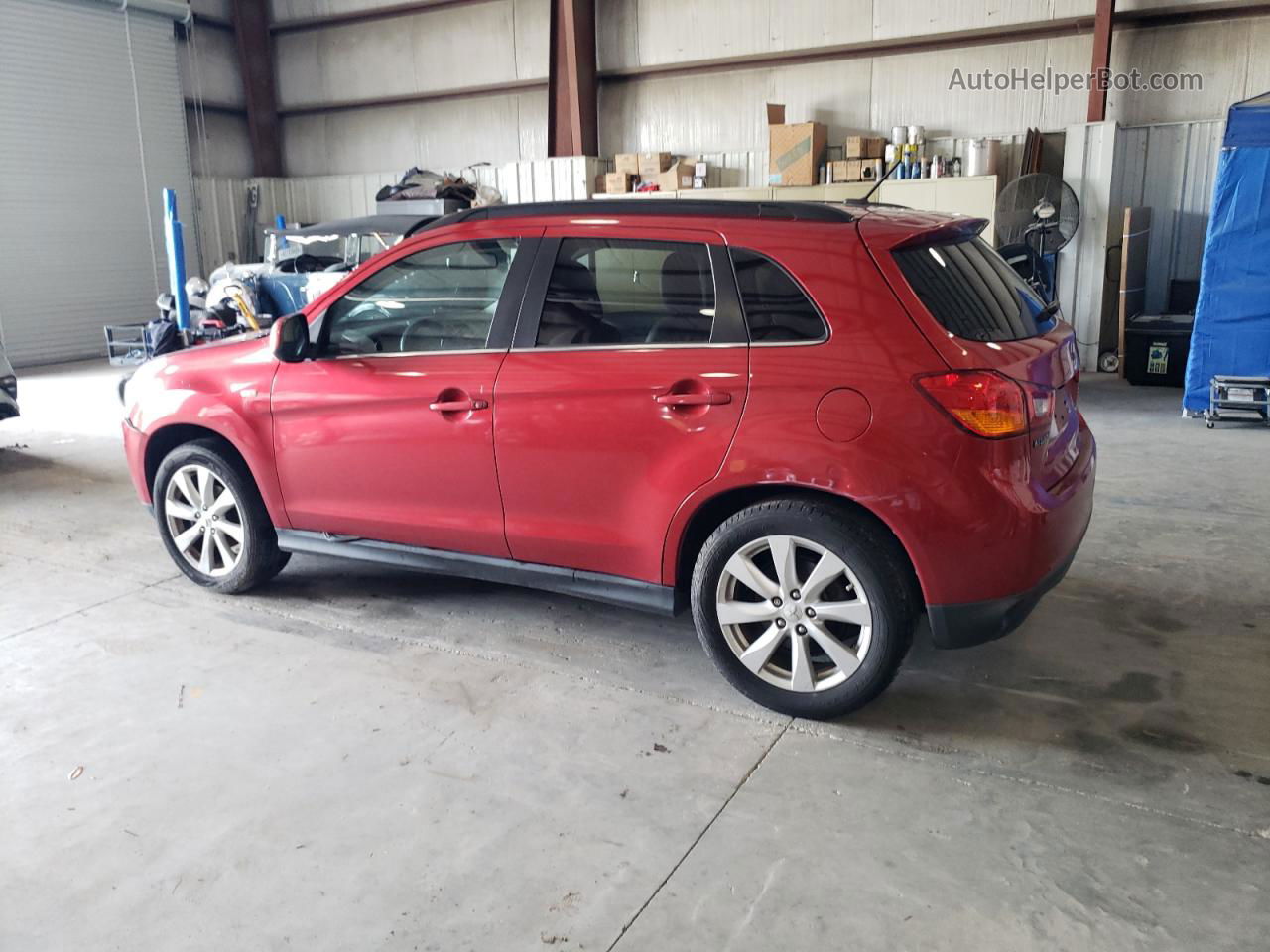 2013 Mitsubishi Outlander Sport Se Red vin: 4A4AP4AU1DE013723