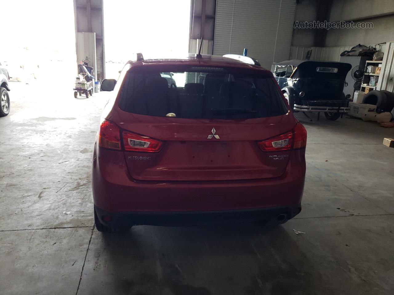 2013 Mitsubishi Outlander Sport Se Red vin: 4A4AP4AU1DE013723