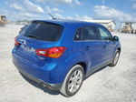 2015 Mitsubishi Outlander Sport Se Blue vin: 4A4AP4AU1FE025373