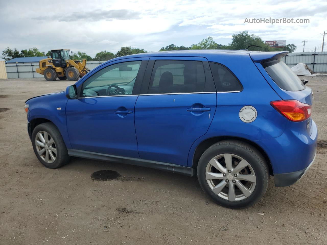 2015 Mitsubishi Outlander Sport Se Blue vin: 4A4AP4AU1FE058423