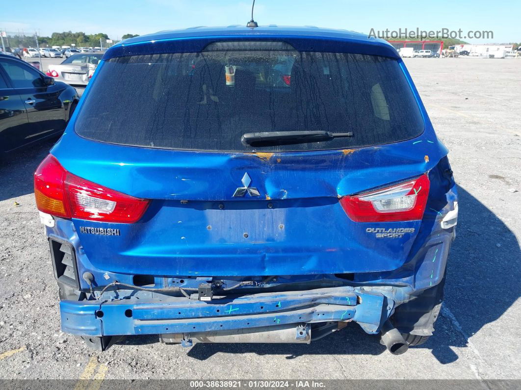 2015 Mitsubishi Outlander Sport Se Blue vin: 4A4AP4AU2FE035975