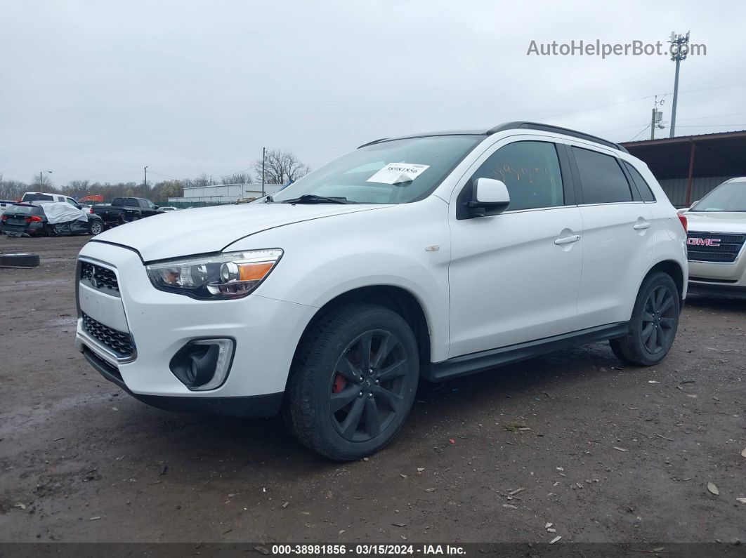 2015 Mitsubishi Outlander Sport Se Белый vin: 4A4AP4AU2FE045132