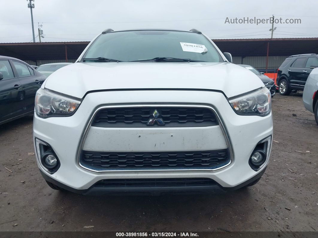 2015 Mitsubishi Outlander Sport Se White vin: 4A4AP4AU2FE045132